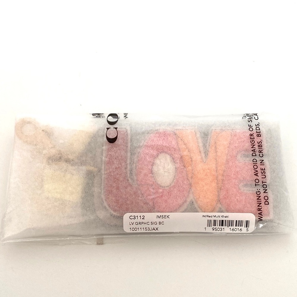 Coach Love Bag Charm - Picture 8 of 9